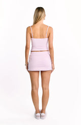 Alexa Pink Jersey Skort