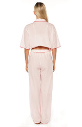 Alexea Pink Stripe Pajama Pants