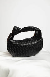 Rylie Black PU Shoulder Bag