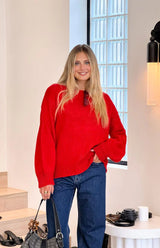 Chapman Red Sweater