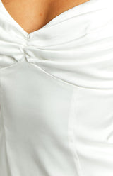 Honey Off White Maxi Dress