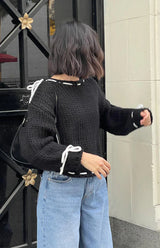 Bea Black Sweater